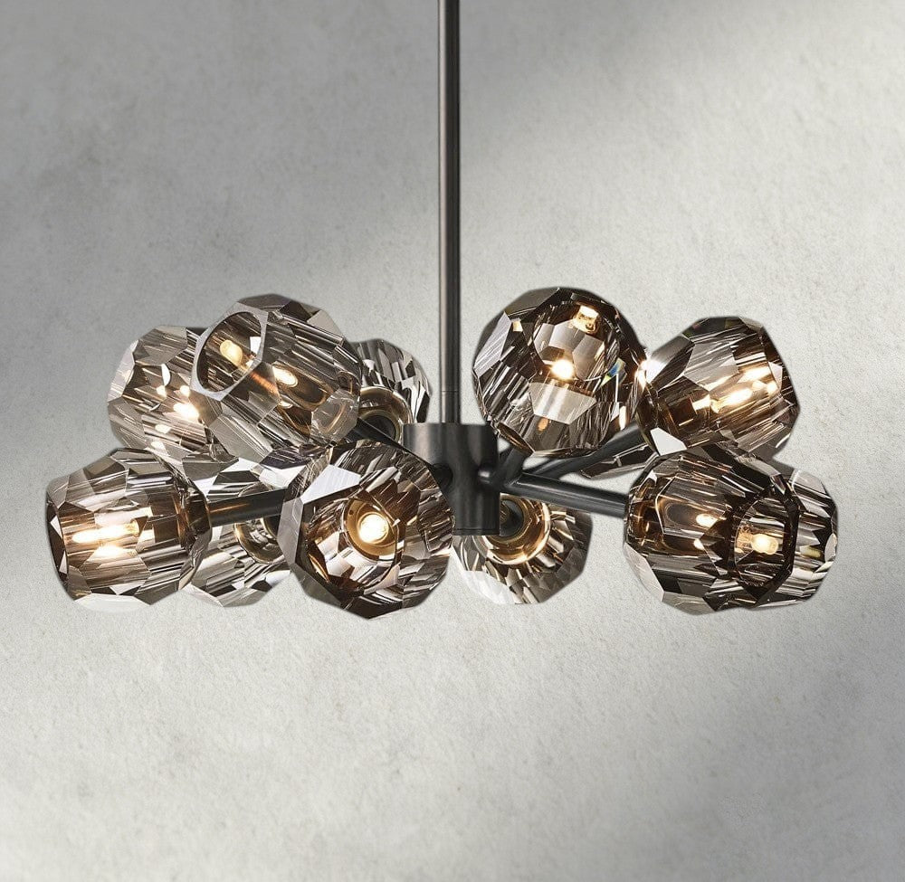 Boule De Cristal Round Chandelier 24", 36", 48", 60", 72"-Briglighting