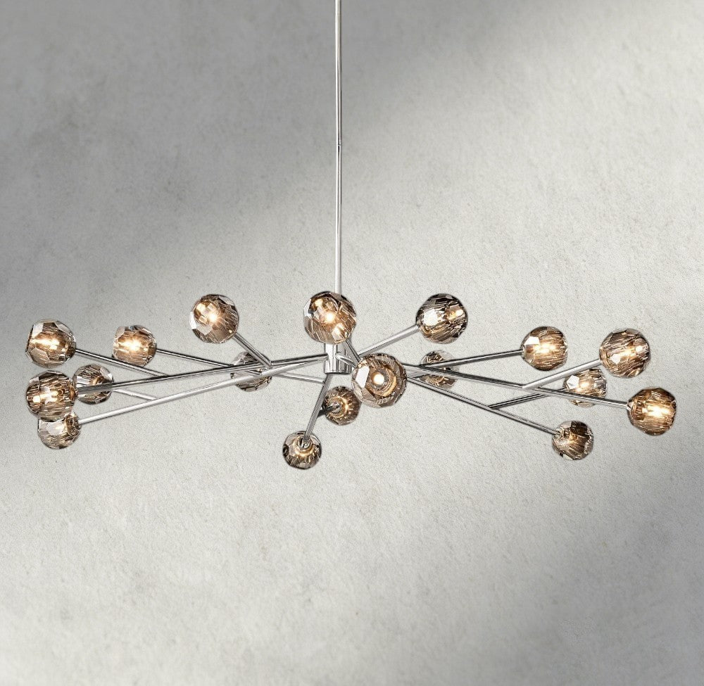 Boule De Cristal Round Chandelier 24", 36", 48", 60", 72"-Briglighting