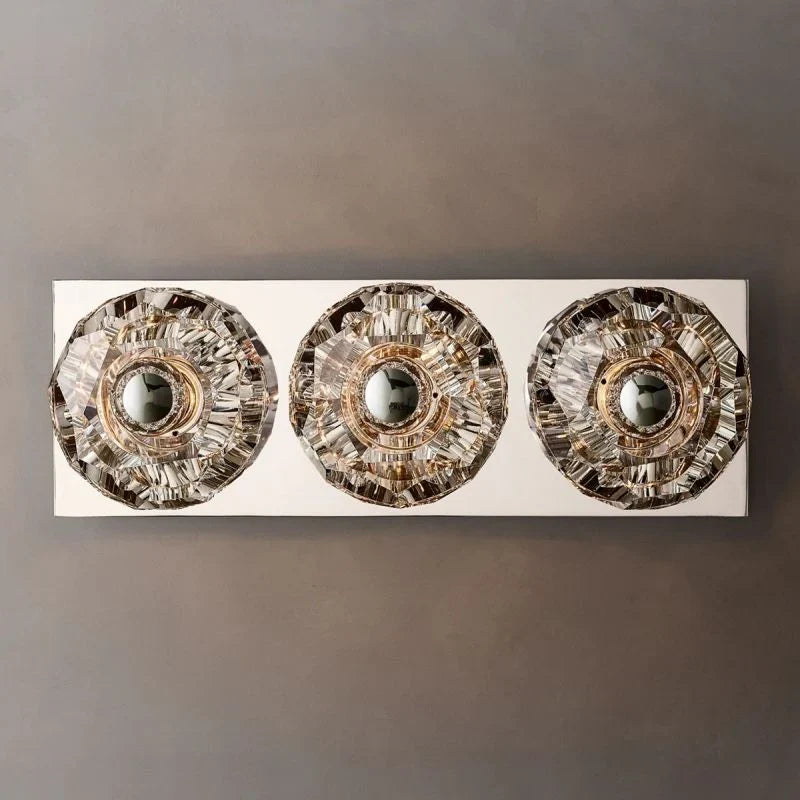 Boule De Crystal Ball Linear Short Wall Sconce-Briglighting