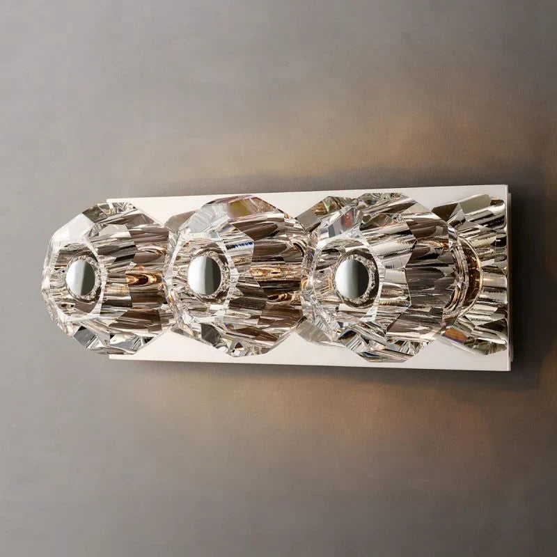 Boule De Crystal Ball Linear Short Wall Sconce-Briglighting