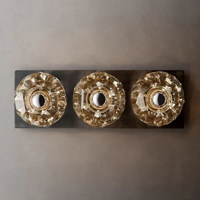 Boule De Crystal Ball Linear Short Wall Sconce-Briglighting