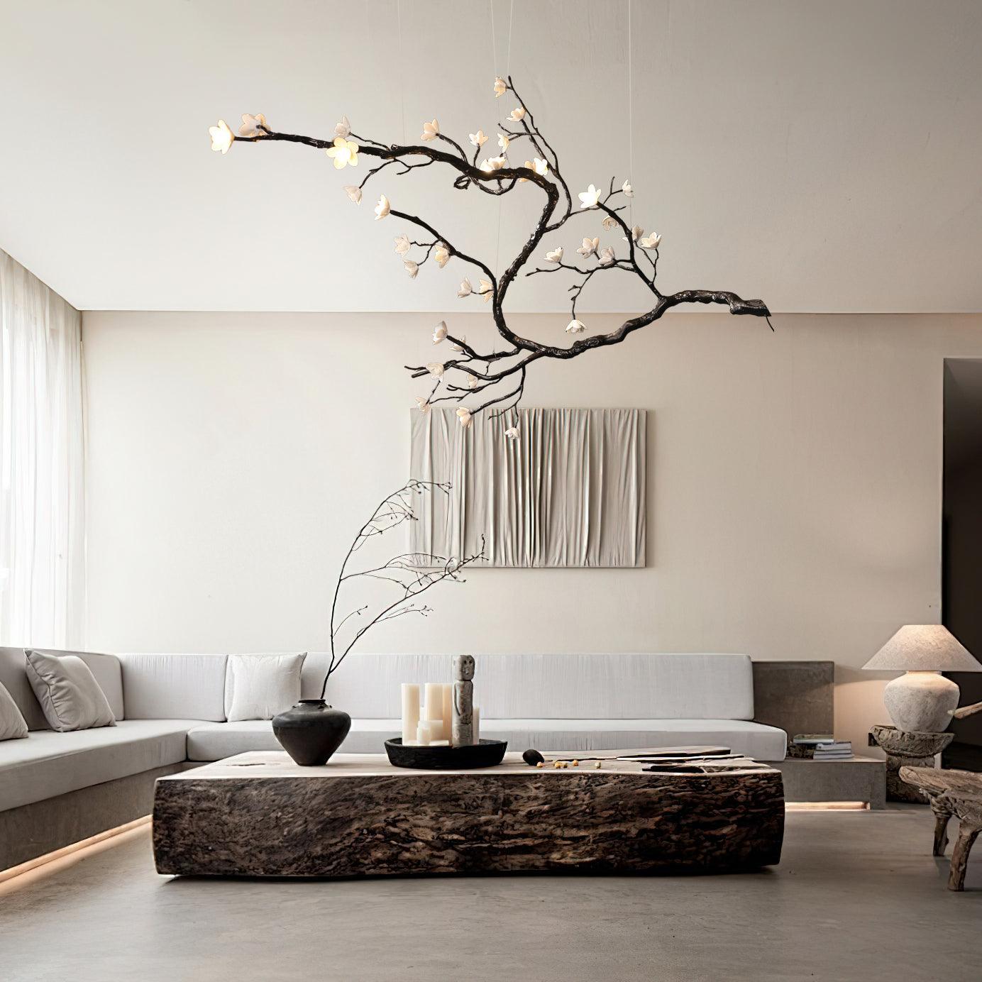 Branch Flower Chandelier-Briglighting