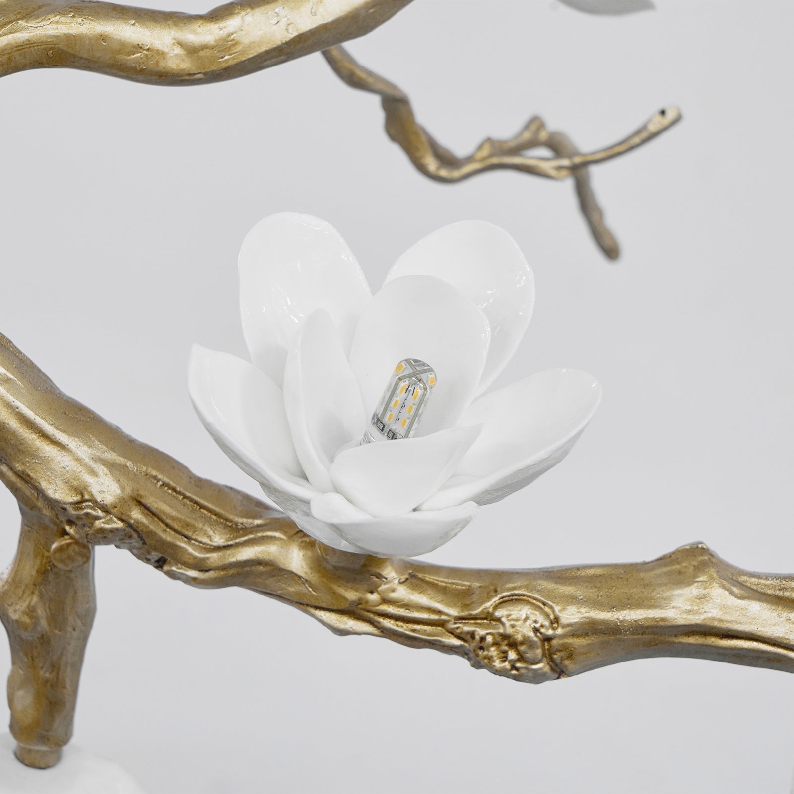 Brass Flower Branch Chandelier-Briglighting