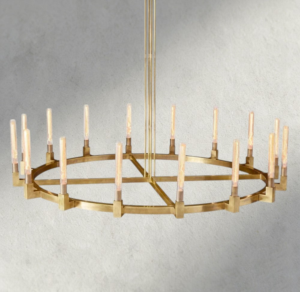 CANNELE ROUND CHANDELIER 36", 48", 60", 72"-chandelier-Briglighting