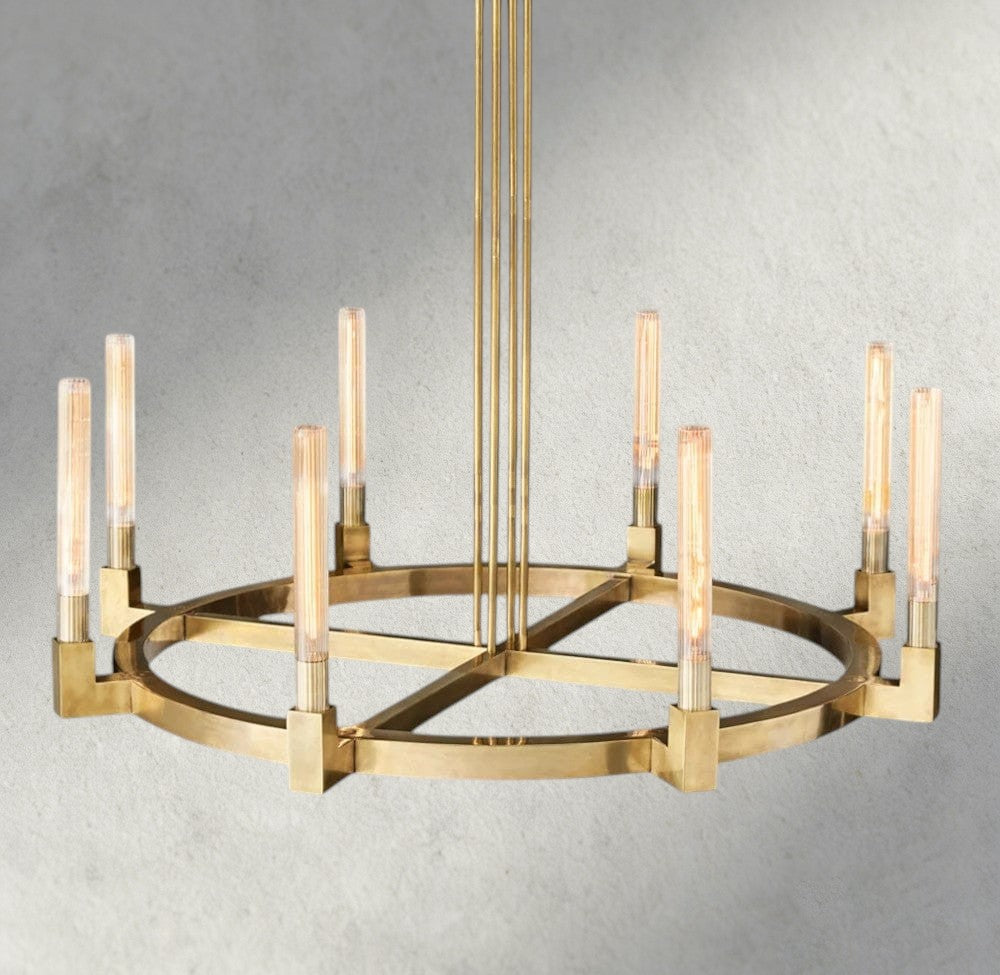 CANNELE ROUND CHANDELIER 36", 48", 60", 72"-chandelier-Briglighting