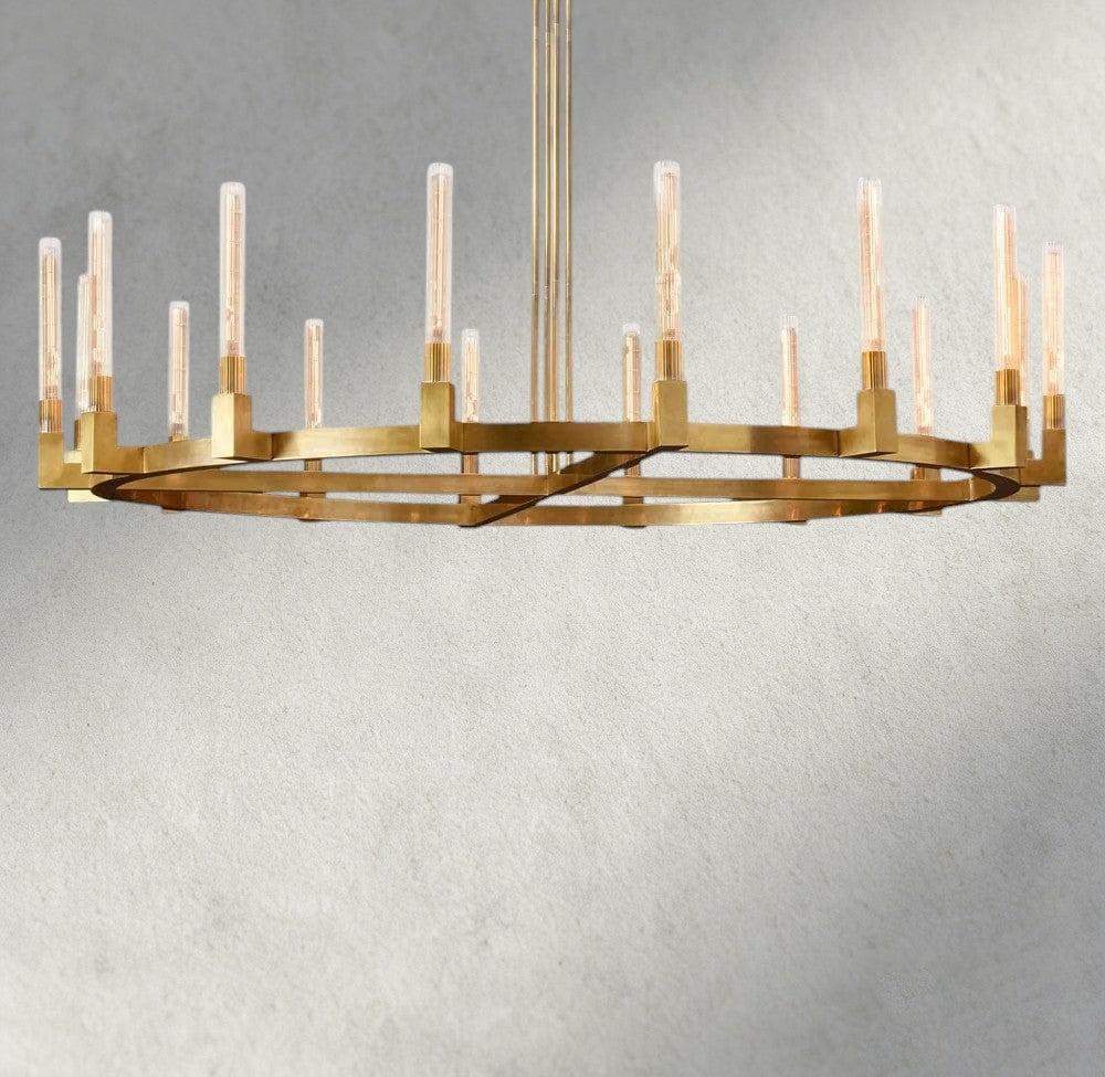 CANNELE ROUND CHANDELIER 36", 48", 60", 72"-chandelier-Briglighting