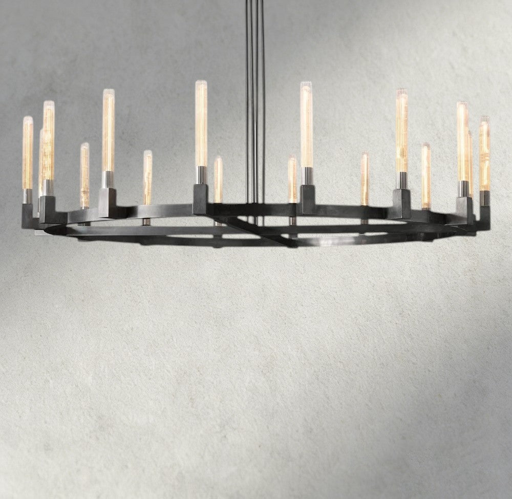 CANNELE ROUND CHANDELIER 36", 48", 60", 72"-chandelier-Briglighting