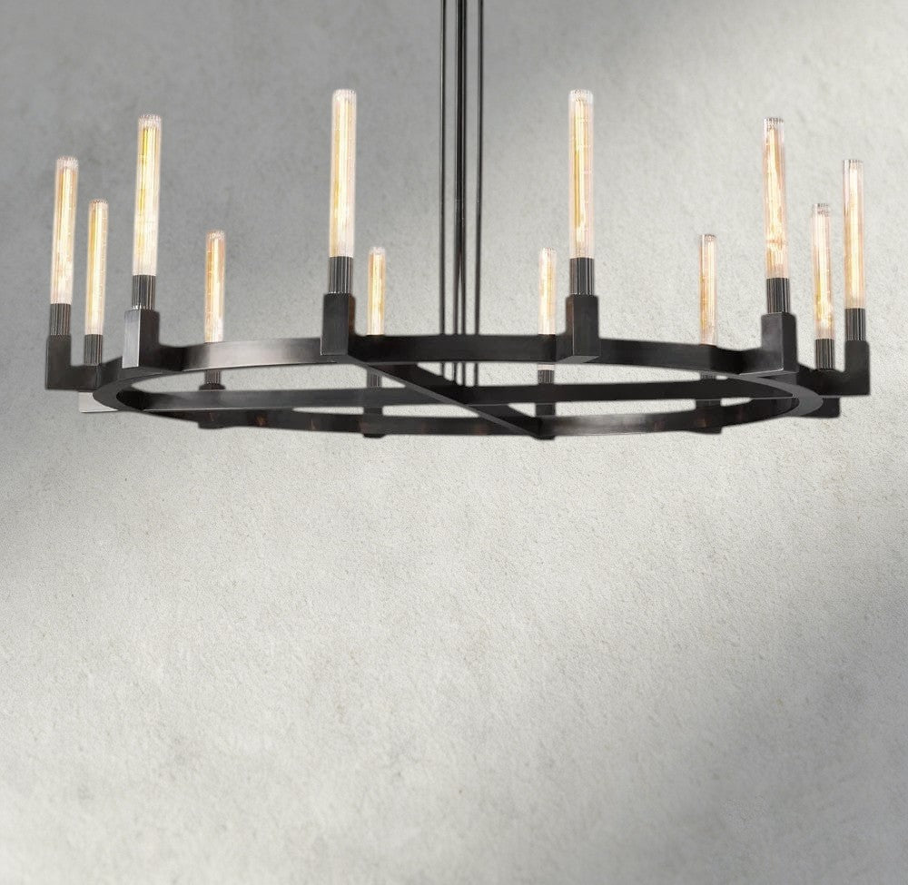 CANNELE ROUND CHANDELIER 36", 48", 60", 72"-chandelier-Briglighting