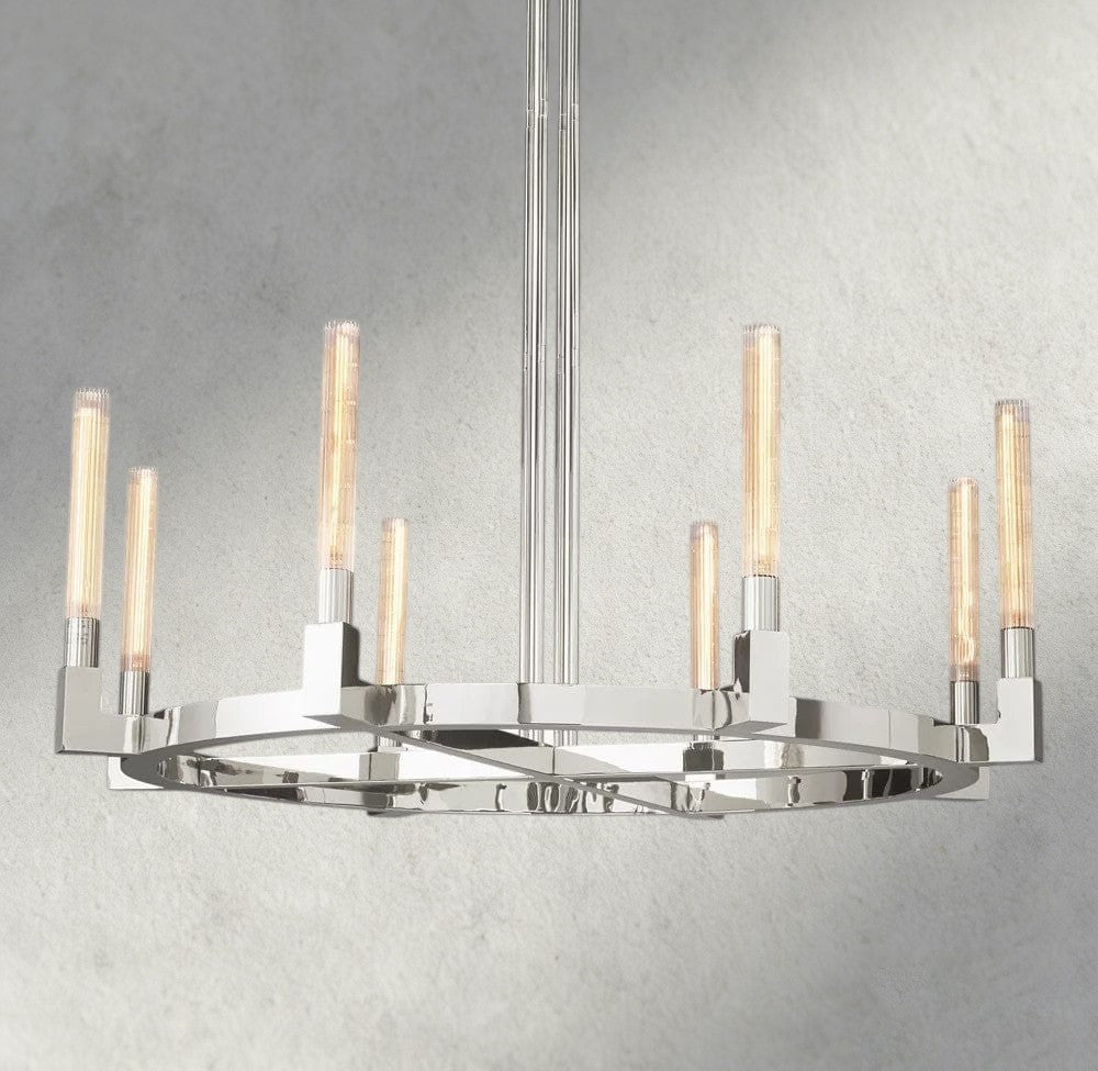 CANNELE ROUND CHANDELIER 36", 48", 60", 72"-chandelier-Briglighting