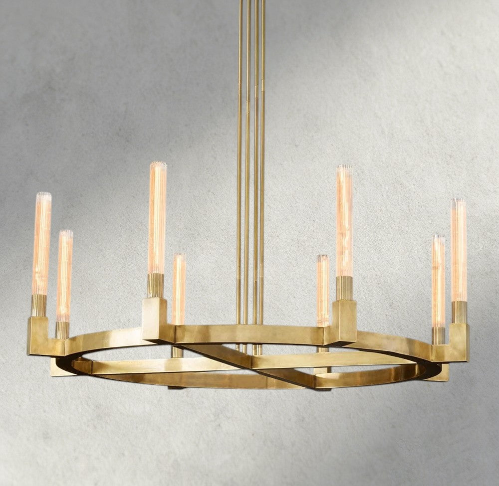 CANNELE ROUND CHANDELIER 36", 48", 60", 72"-chandelier-Briglighting