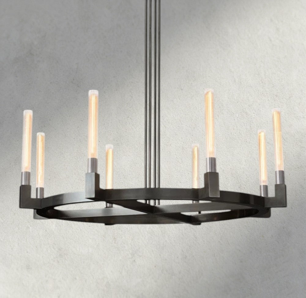 CANNELE ROUND CHANDELIER 36", 48", 60", 72"-chandelier-Briglighting