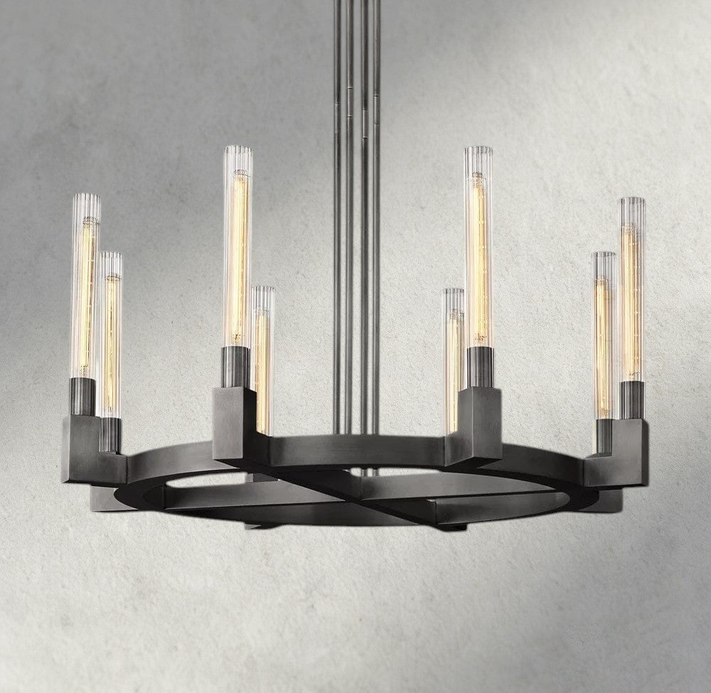 CANNELE ROUND CHANDELIER 36", 48", 60", 72"-chandelier-Briglighting