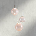 20" / CRACKLE Casen Round Chandelier 20", 28", 34", 43"