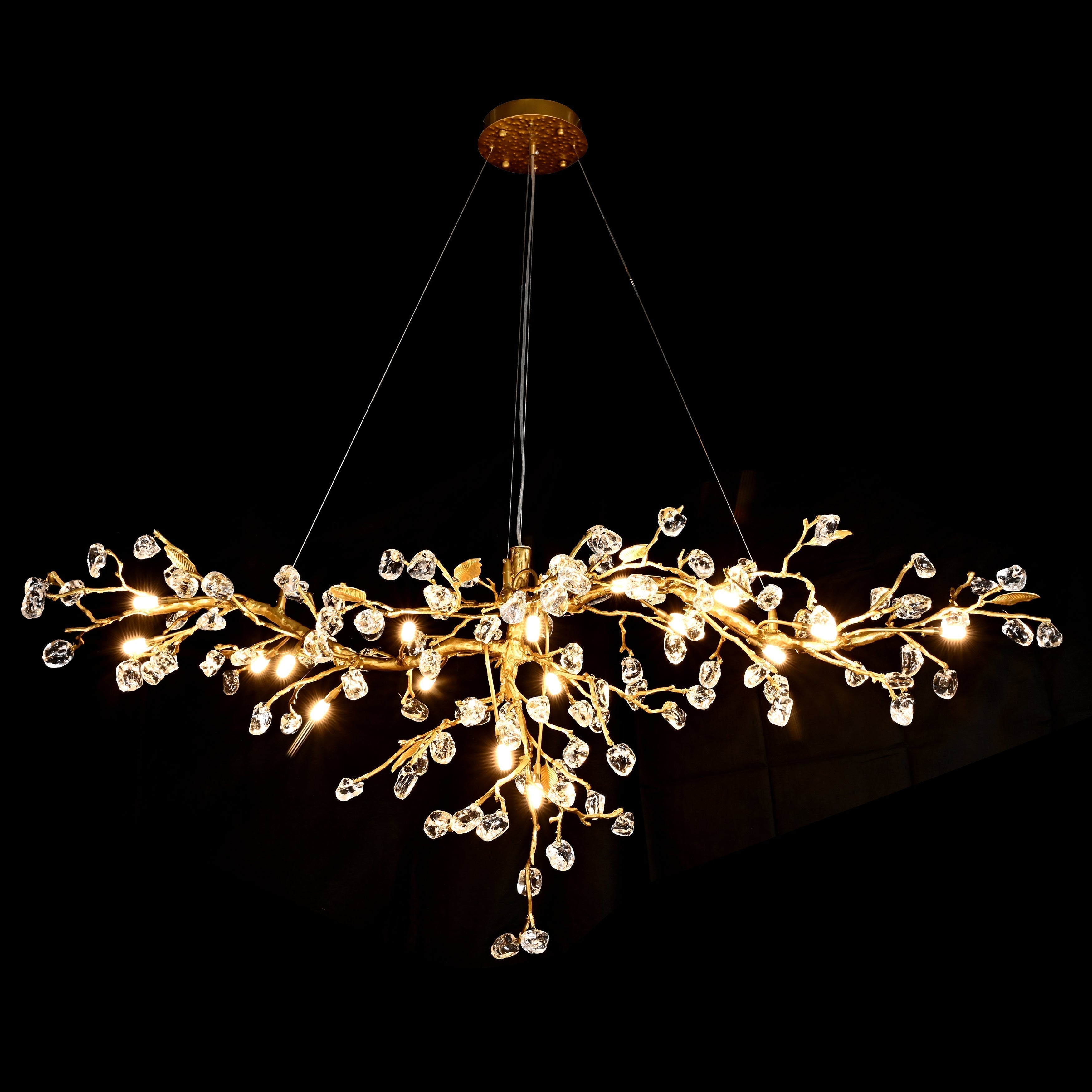 Cherry Blossom Branch Tree Chandelier-Briglighting