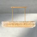 CHIARA CLEAR/ SMOKE GLASS RECTANGULAR CHANDELIER 54", 74"-chandelier-Briglighting