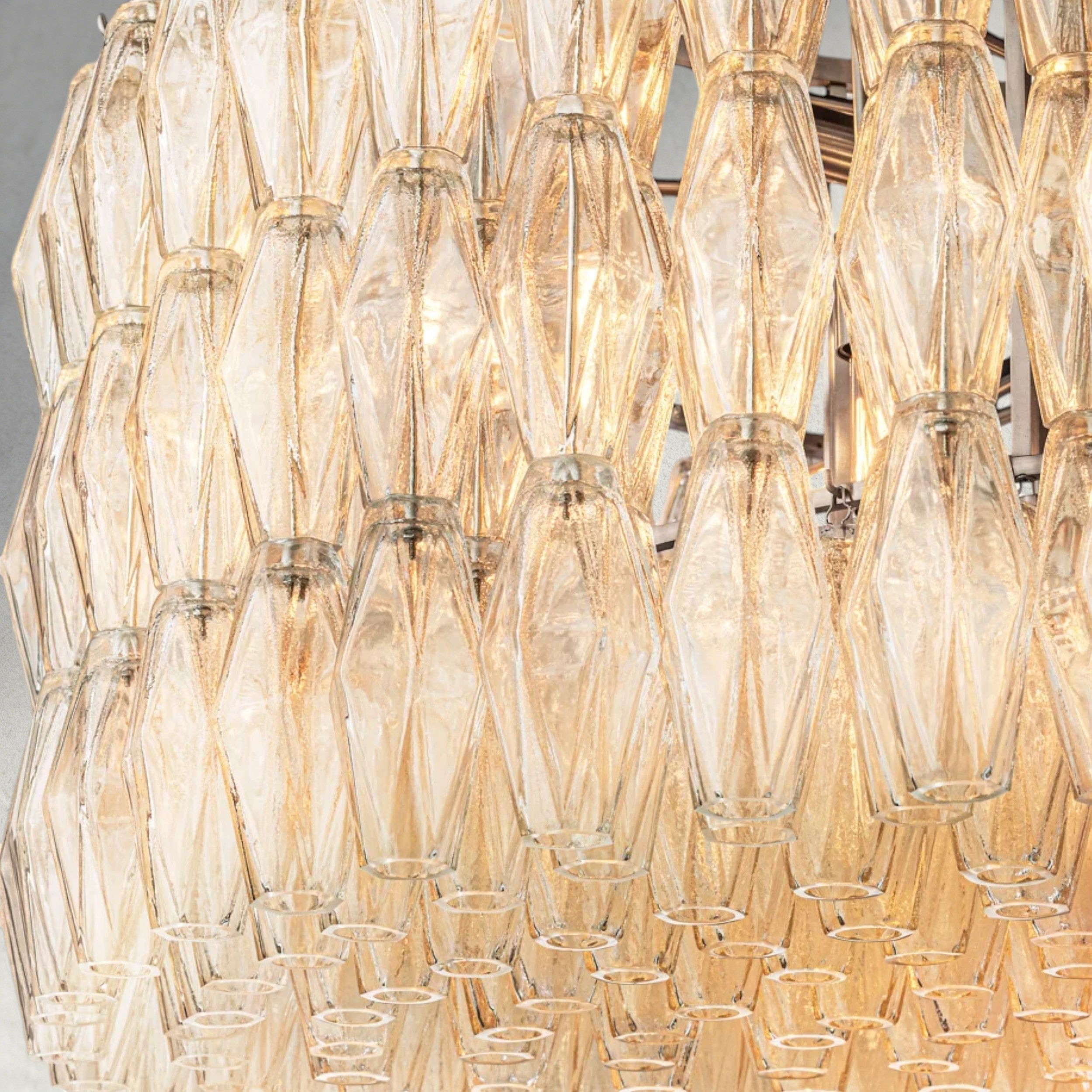 CHIARA CLEAR/ SMOKE GLASS ROUND CHANDELIER 37", 47", 62"-chandelier-Briglighting