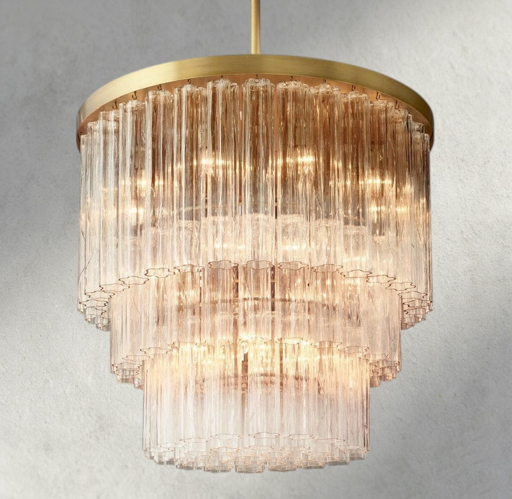 Cielo Three-Tier Round Chandelier 36", 48"-chandelier-Briglighting