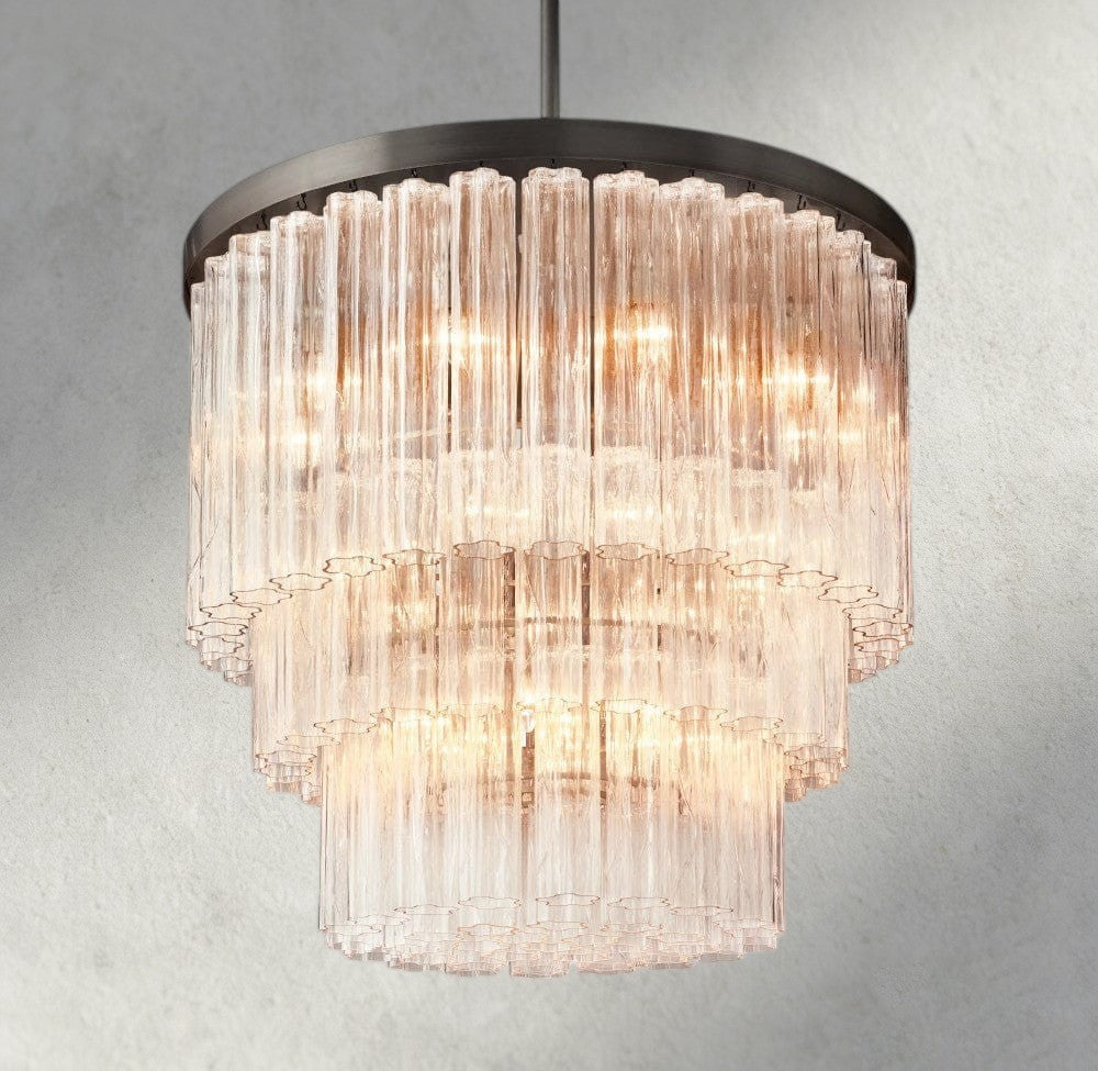 Cielo Three-Tier Round Chandelier 36", 48"-chandelier-Briglighting