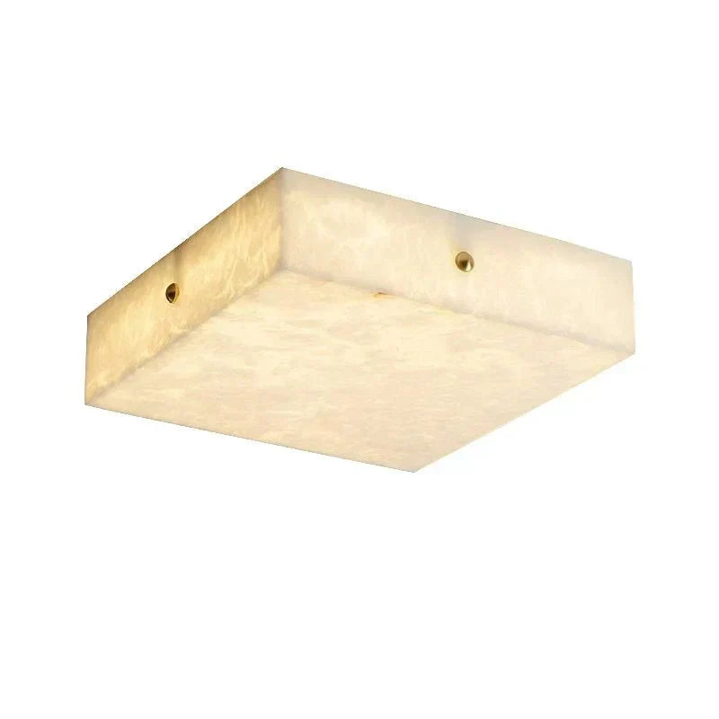 Coral Modern Alabaster Flushmount, Designer Ceiling Light Fixtures-Chandelier-Briglighting