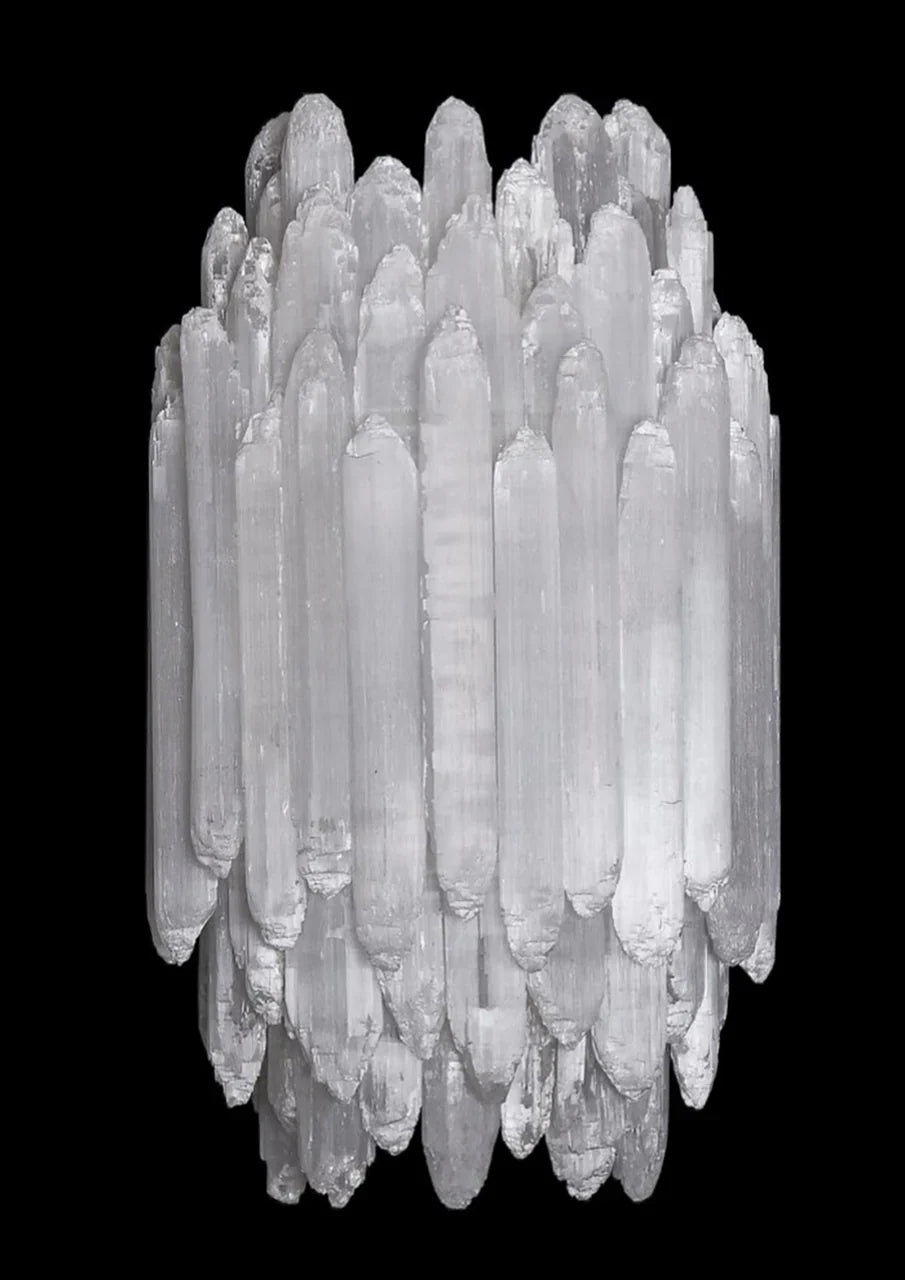 Shahida Selenite Wall Sconce 13"H-Briglighting