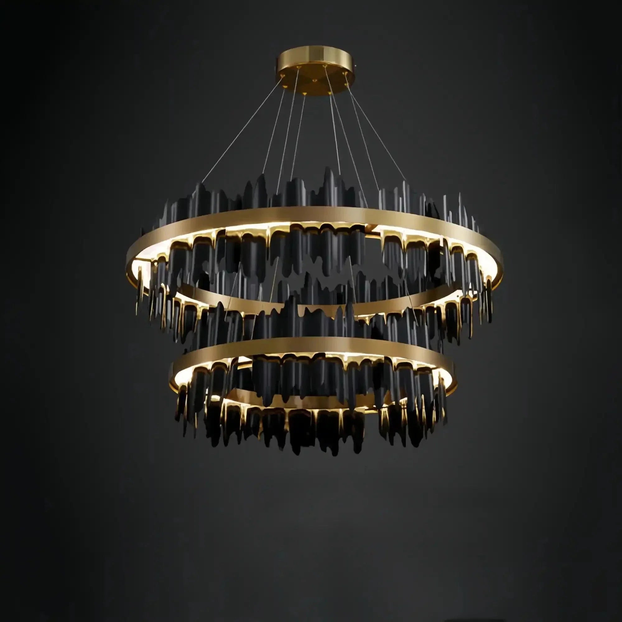 Dahlia Multiple Tier Round Chandelier - Style ABriglighting