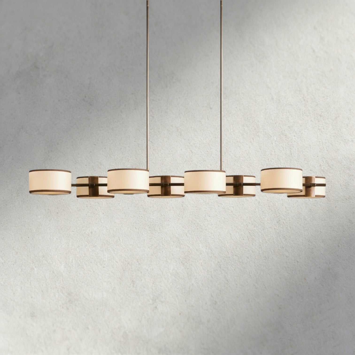 ECRU Daphne Linear Chandelier 62"