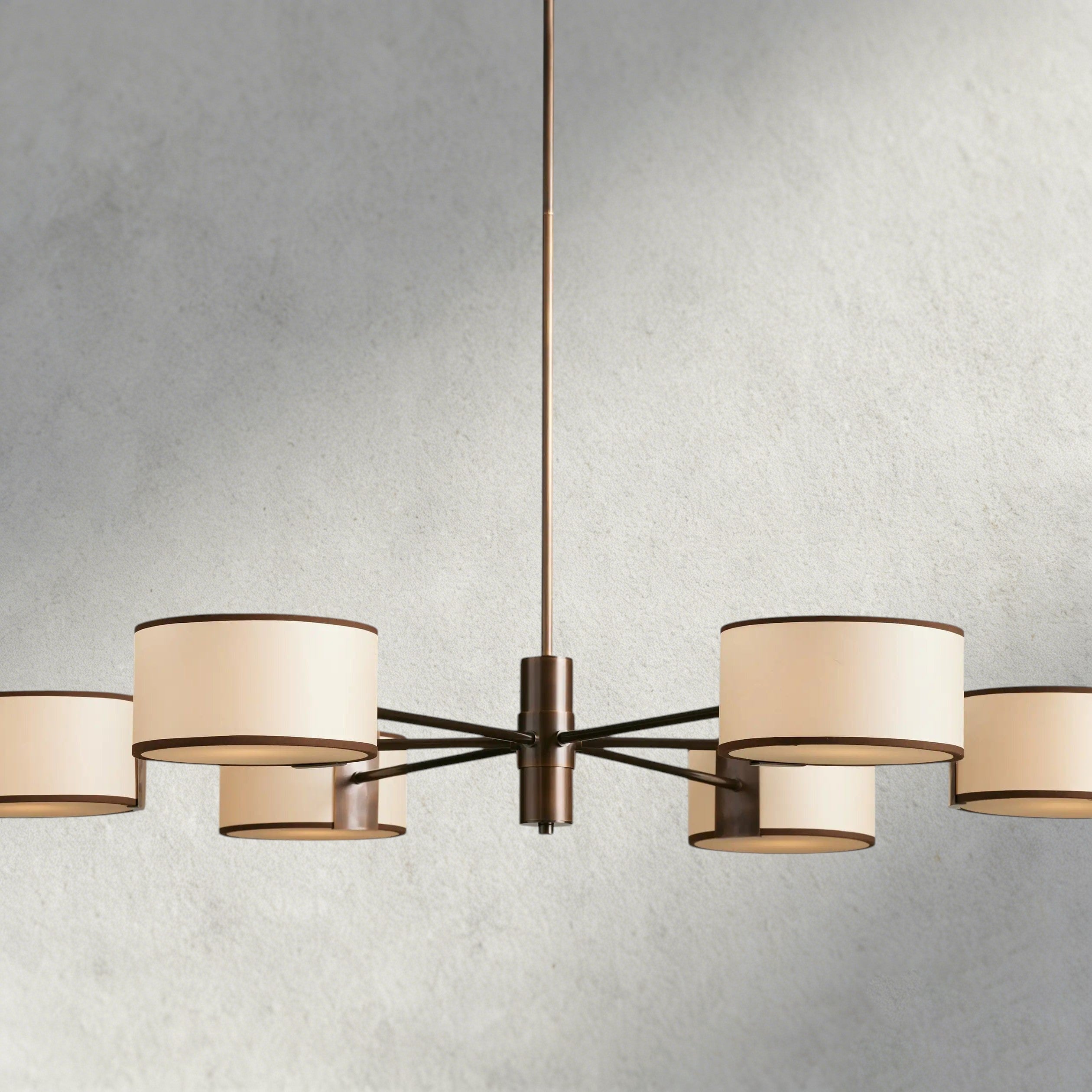 48" / ECRU Daphne Round Chandelier 48", 60"
