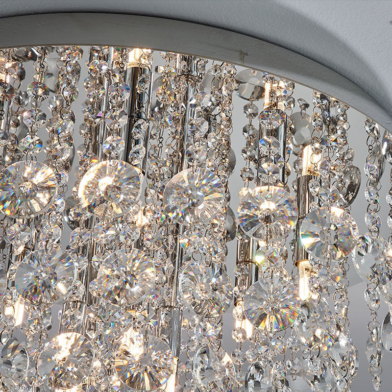 Flush Mount Crystal Ceiling Lighting-NORMAL-Briglighting