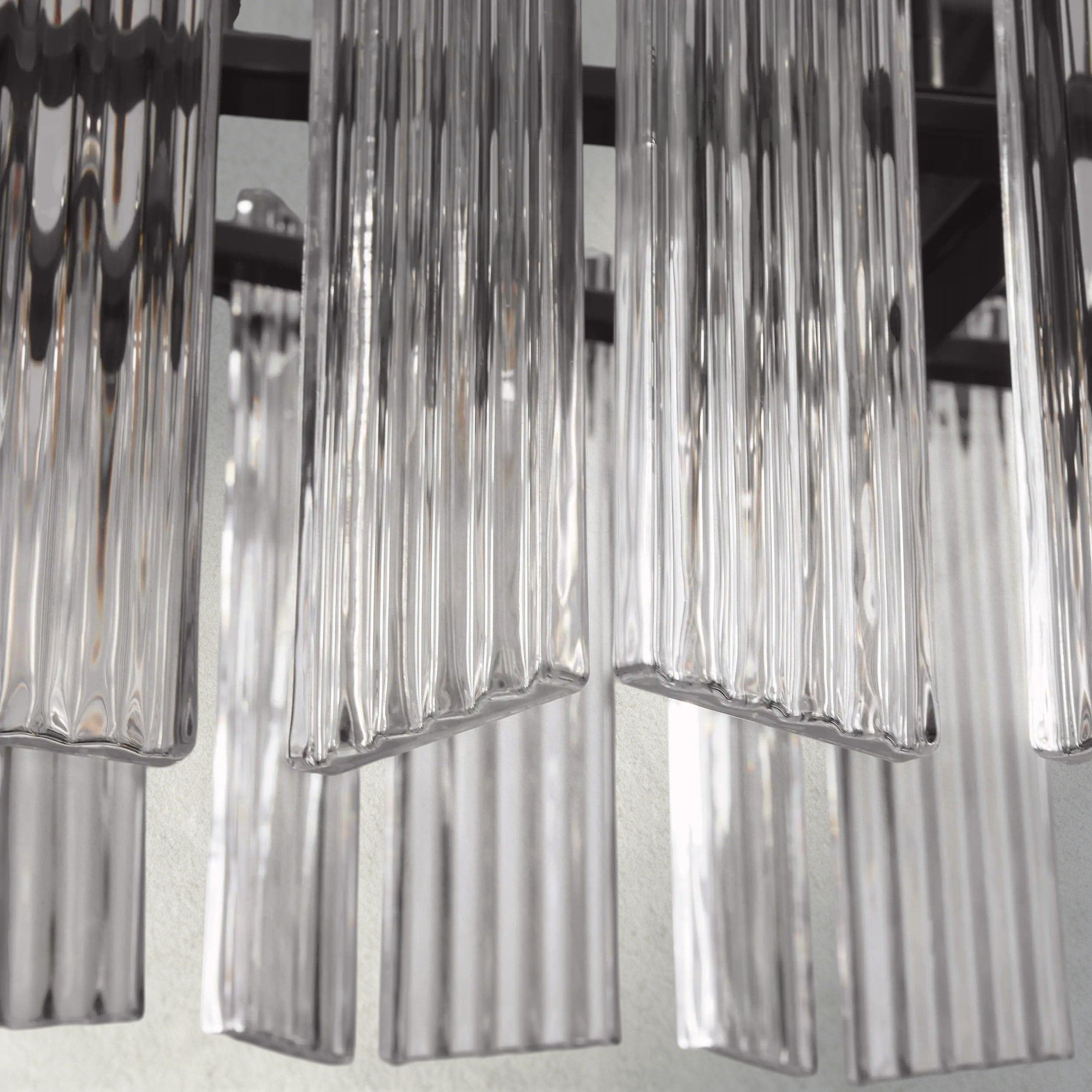Delsie Oval Chandelier lighting detail