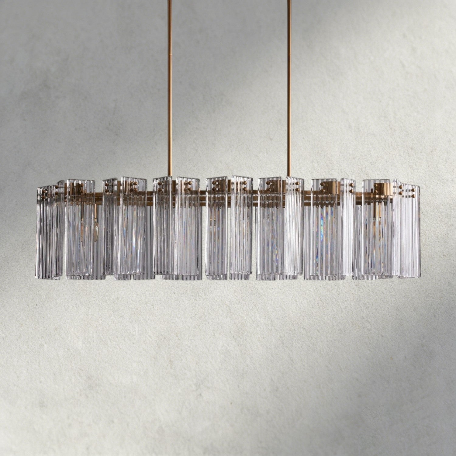 Delsie Oval Chandelier modern lighting