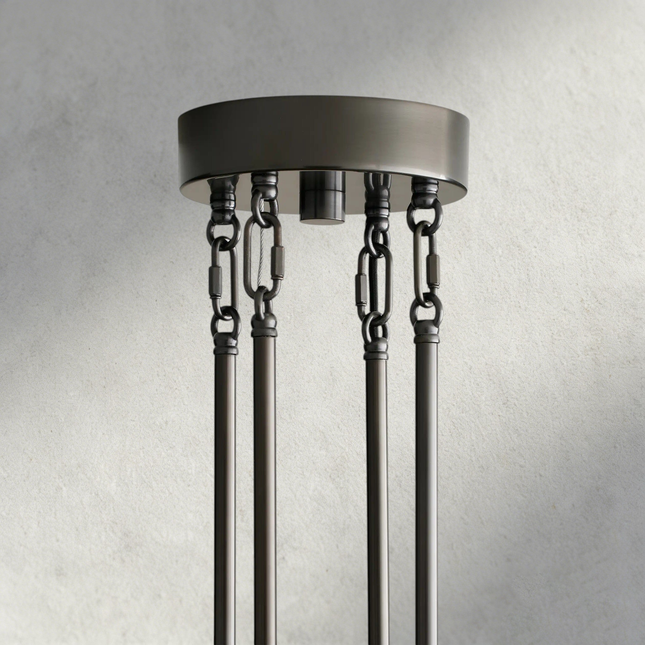 Delsie Round Chandelier lighting detail
