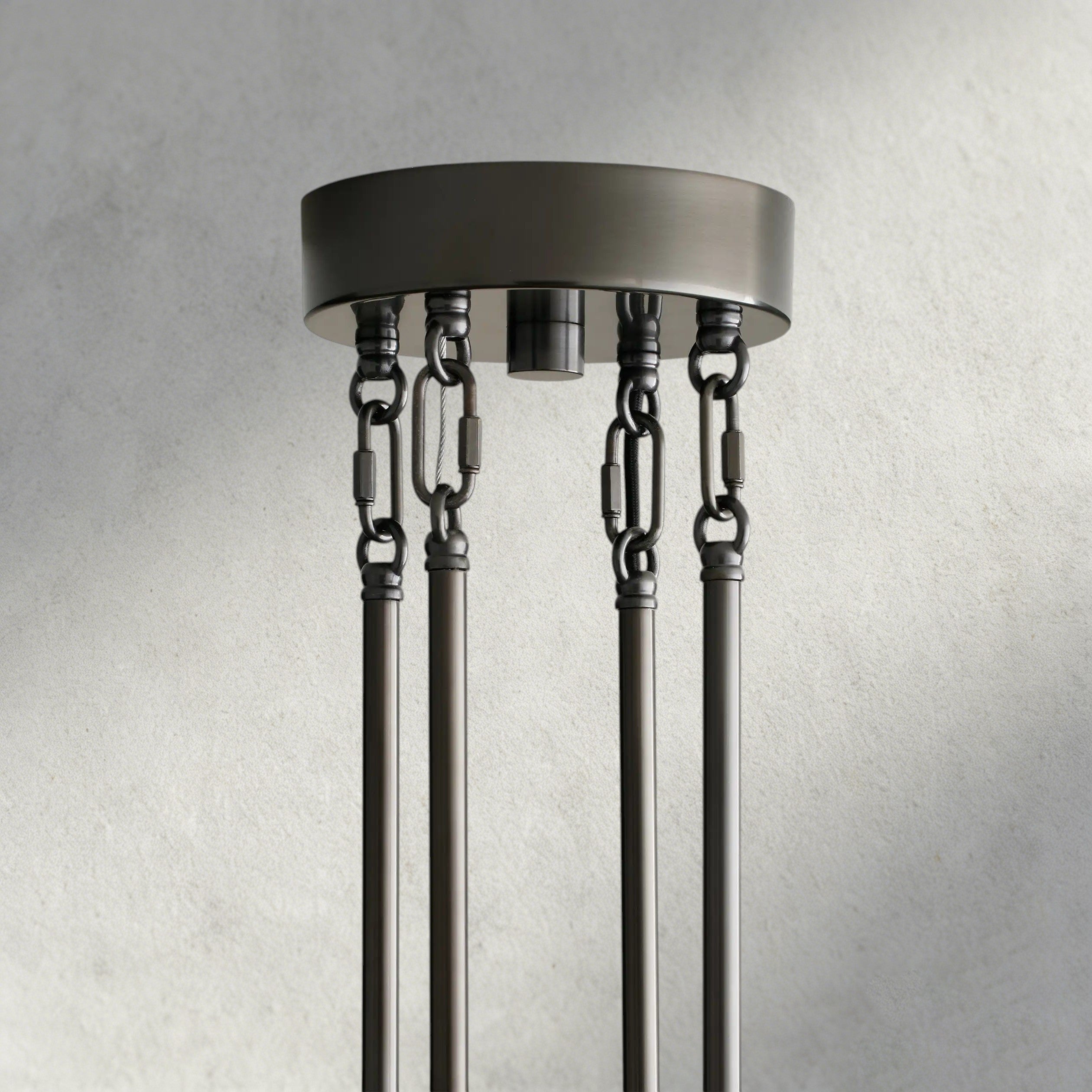 Delsie Round Chandelier lighting detail