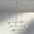 Demaret Mobile Round Chandelier 48", 62"-chandelier-Briglighting