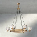 Demaret Round Chandelier 36", 48", 60"-chandelier-Briglighting