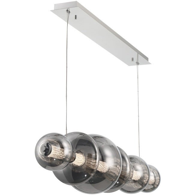 Echelon Linear Chandelier - ChromeClear56”Briglighting