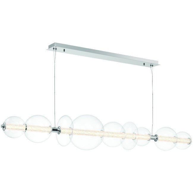 Echelon Linear Chandelier - ChromeClear56”Briglighting