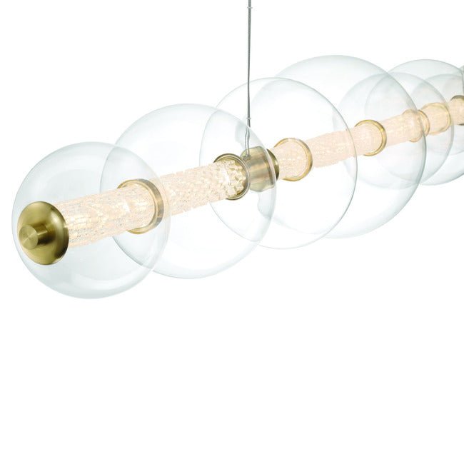 Echelon Linear Chandelier - ChromeClear56”Briglighting
