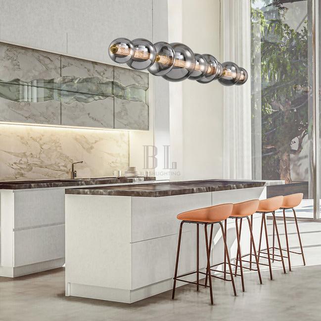 Echelon Linear Chandelier - ChromeClear56”Briglighting
