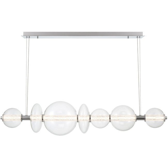 Echelon Linear Chandelier - ChromeClear56”Briglighting