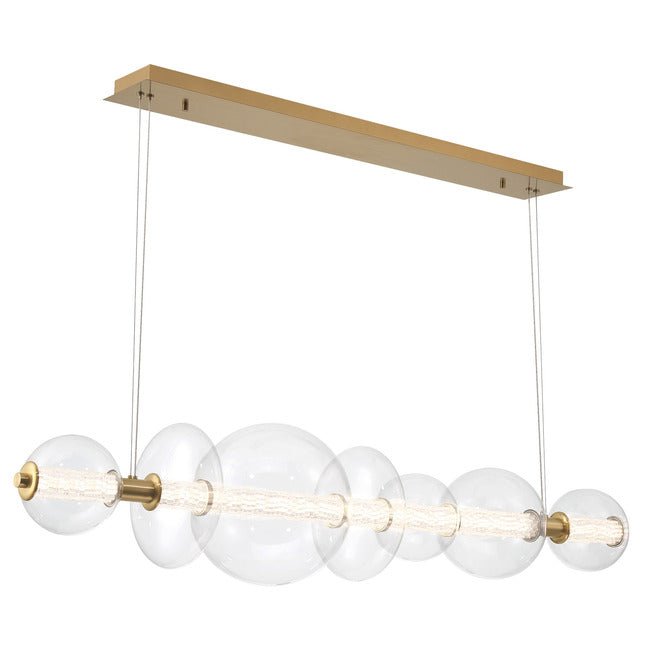 Echelon Linear Chandelier - ChromeClear56”Briglighting