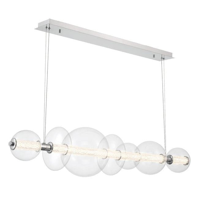 Echelon Linear Chandelier - ChromeClear56”Briglighting