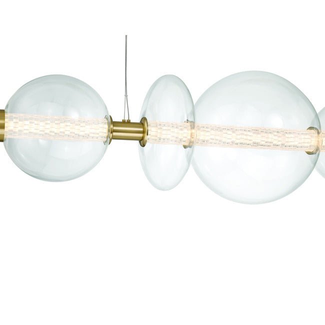 Echelon Linear Chandelier - ChromeClear56”Briglighting