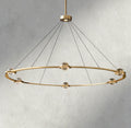 Éclatant Round Chandelier 36", 48", 60", Two-Tied 60"-chandelier-Briglighting