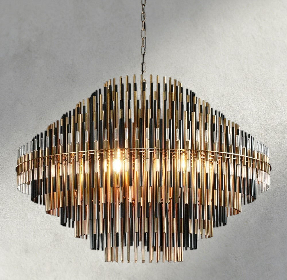 Emile Round Chandelier 24", 32", 42"-chandelier-Briglighting