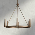 42" / Brass Emmet Round Chandelier 42", 54"