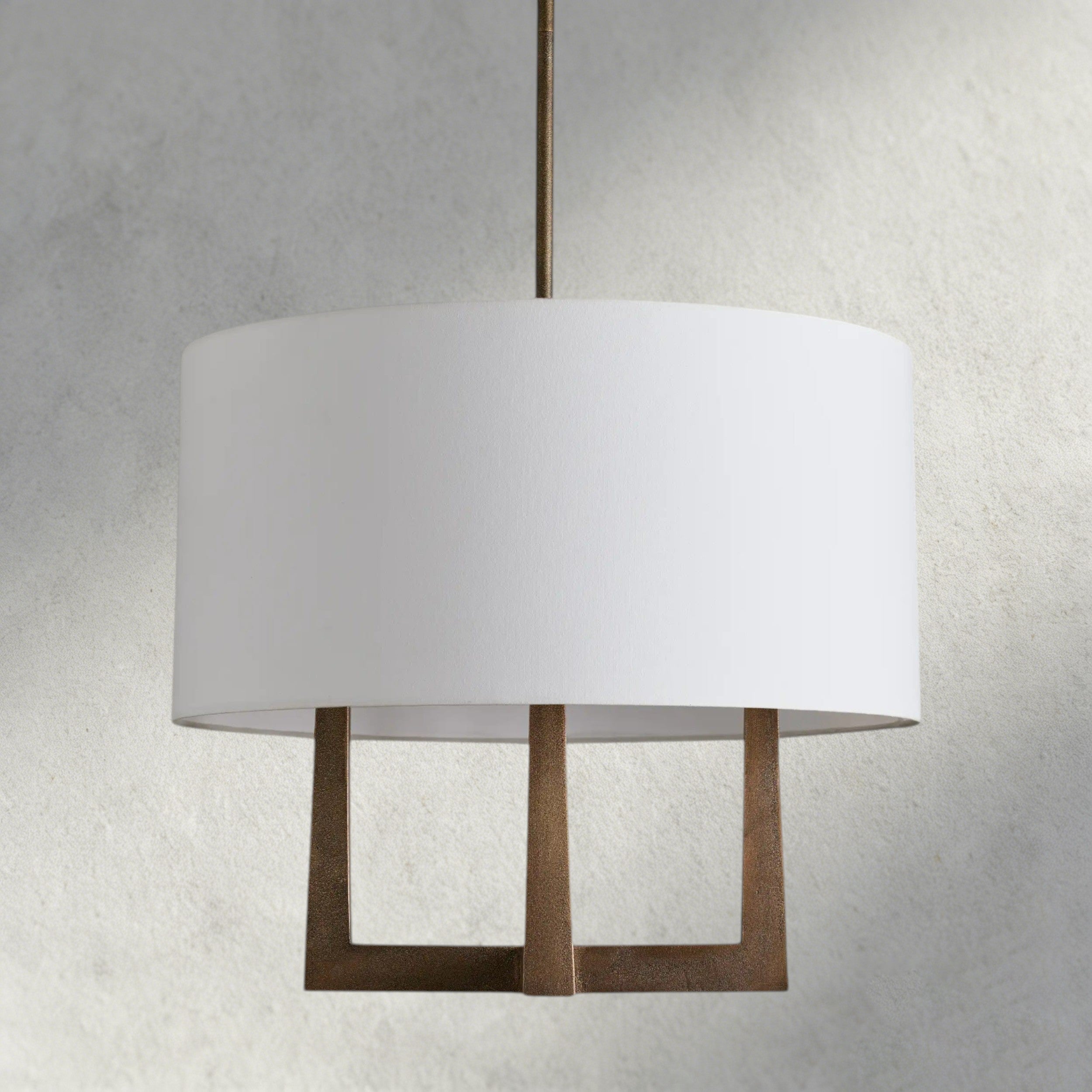 Emmet modern brass chandelier