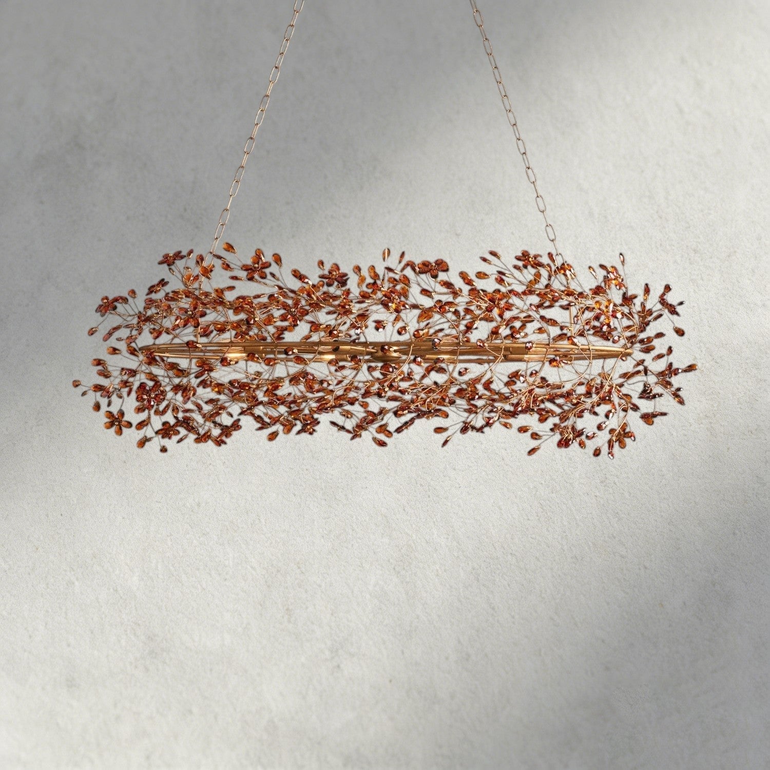 Fiore Oval Chandelier modern lighting