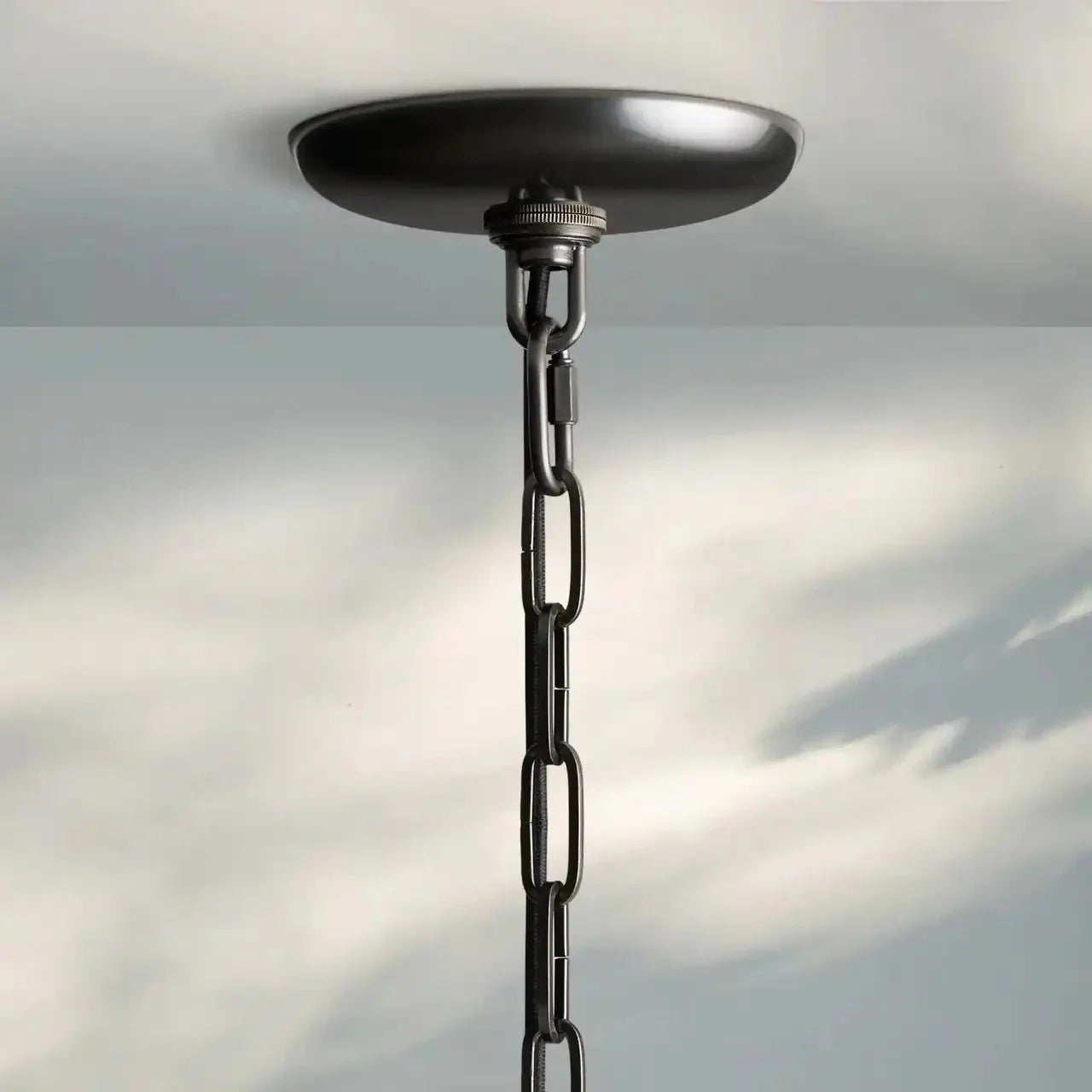 Ghiaccio Glass Round Chandelier 24" 36" 48" 60"-Briglighting