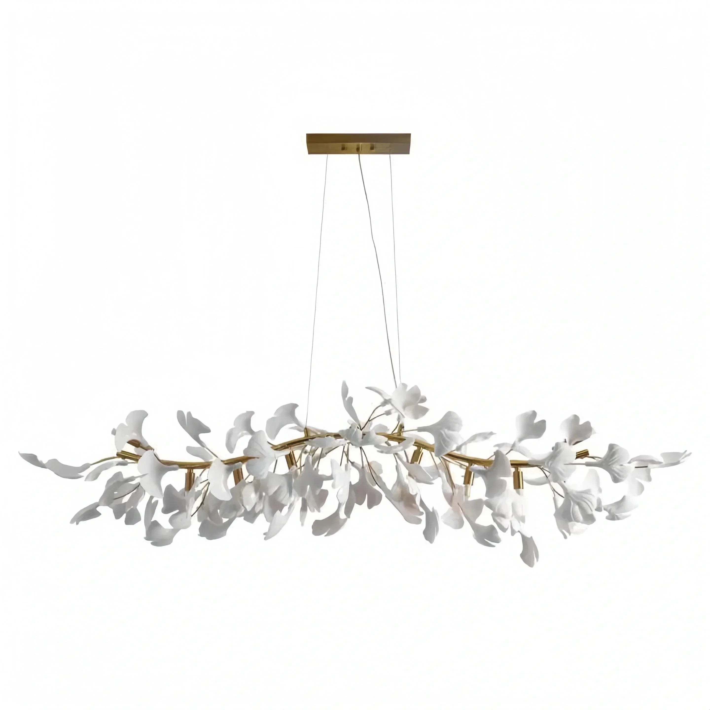 Ginkgo Luxury Linear Chandelier Style C - L 31.5″(80cm) x W 17.7″(45cm) x H 13.8″(35cm) (G9*6)Briglighting