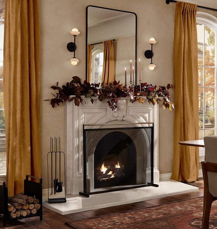 Alabaster Shade Greenwich Linear Wall Sconce-Briglighting